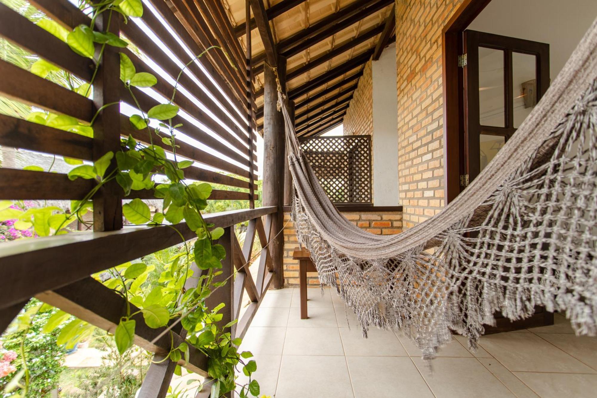 Quarto Duplo com Vista do Jardim